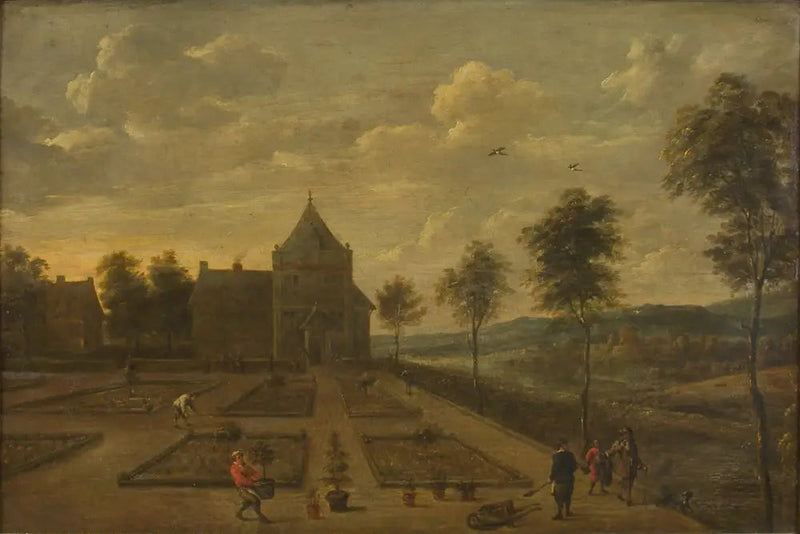 En hage foran et landhus - David Teniers den Yngre

Source:
Un jardin devant une maison de campagne - David Teniers le Jeune