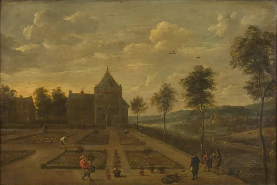 En hage foran et landhus - David Teniers den Yngre

Source:
Un jardin devant une maison de campagne - David Teniers le Jeune
