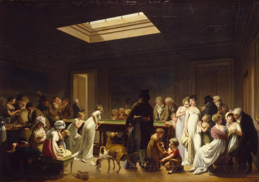 Billardbord - Louis-Léopold Boilly

Source:
Un jeu de billard - Louis-Léopold Boilly