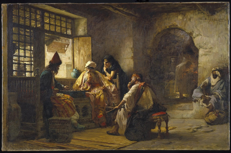En interessant spill - Frederick Arthur Bridgman

Source:
Un jeu intéressant - Frederick Arthur Bridgman