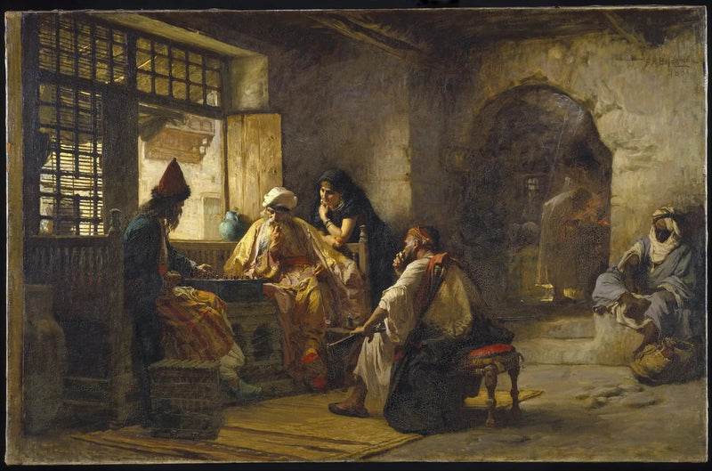 En interessant spill - Frederick Arthur Bridgman

Source:
Un jeu intéressant - Frederick Arthur Bridgman