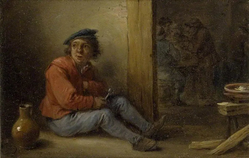 En ung bonde som sitter inne i et interiør - David Teniers den Yngre

Source:
Un jeune paysan assis dans un intérieur - David Teniers le Jeune