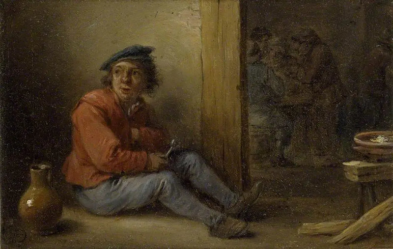 En ung bonde som sitter inne i et interiør - David Teniers den Yngre

Source:
Un jeune paysan assis dans un intérieur - David Teniers le Jeune