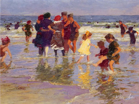 A July Day - Edward Henry Potthast - Reproductions de tableaux et peintures haut de gamme