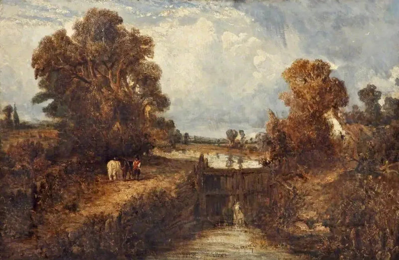 En regnfull dag - John Constable