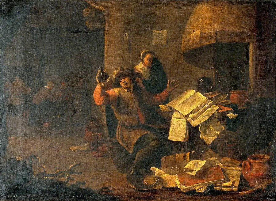 En medisinal-kjemiker som undersøker en urinflaske - David Teniers den Yngre

Source:
Un médecin-alchimiste examinant une fiole d'urine - David Teniers le Jeune