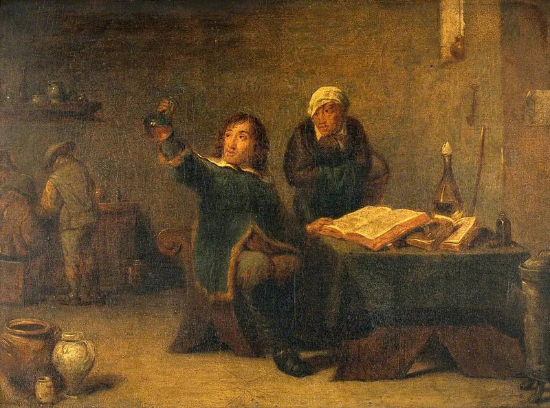 En lege som undersøker en urinflaske - David Teniers den Yngre

Source:
Un médecin examinant une fiole d'urine - David Teniers le Jeune