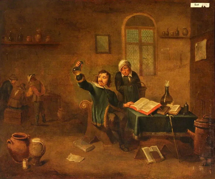 En lege som undersøker en urinflaske - David Teniers den Yngre

Source:
Un médecin examinant une fiole d'urine - David Teniers le Jeune