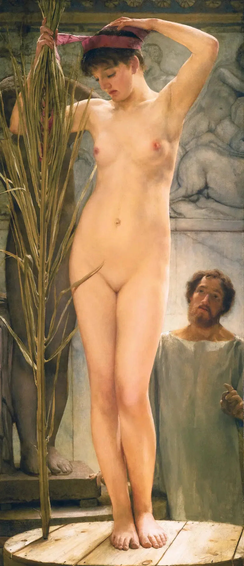 En modell - Lawrence Alma-Tadema