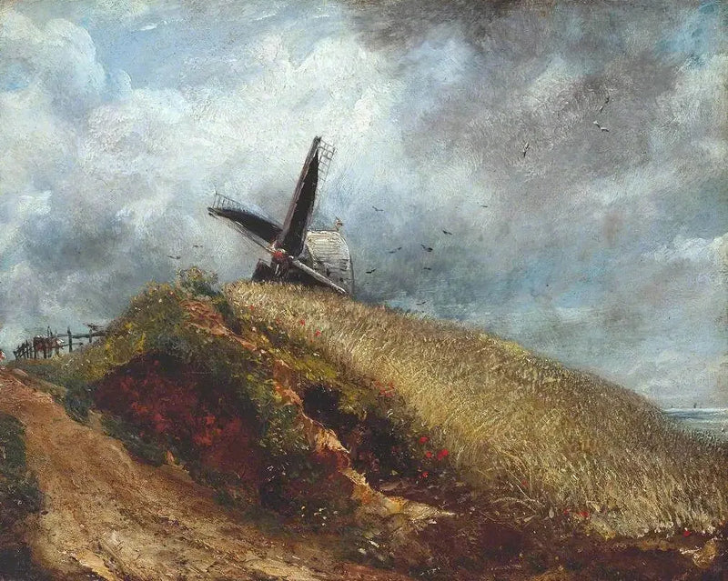 En vindmølle nær Brighton - John Constable