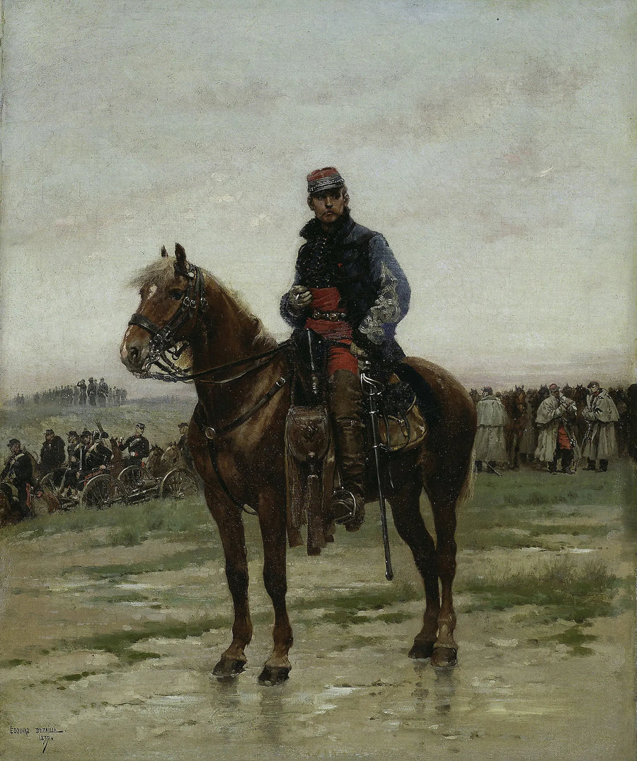 En ridende offiser - Édouard Detaille