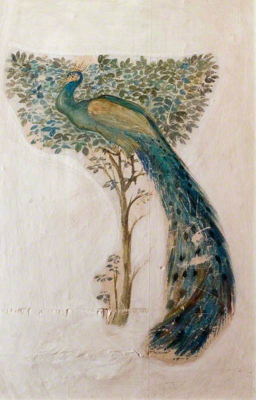 En påfugl - Edward Burne-Jones