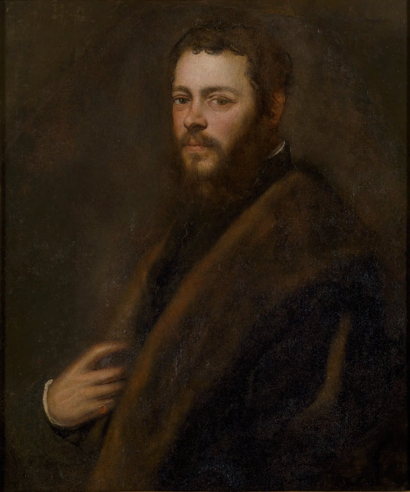 En venetiansk patricier - Jacopo Tintoretto