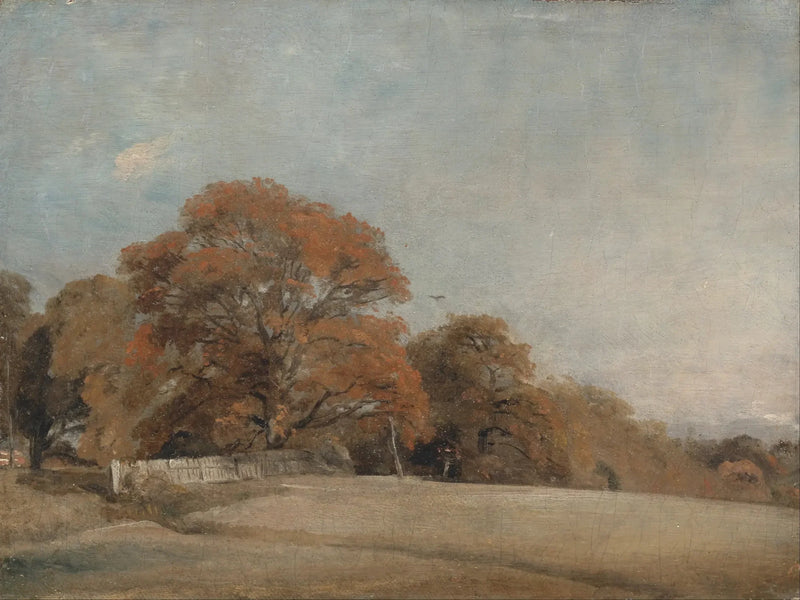 Et høstlandskap i East Bergholt - John Constable