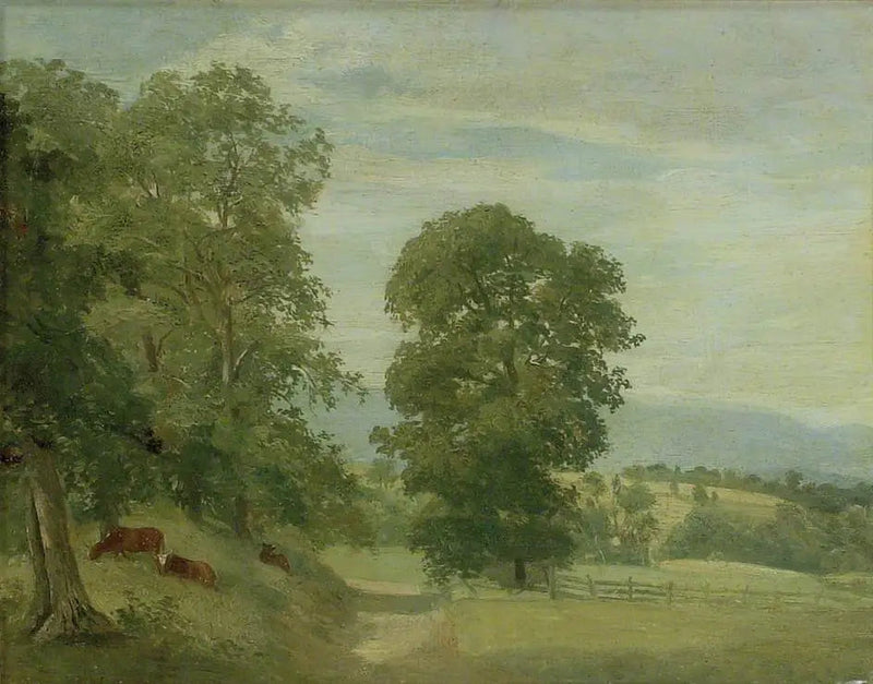 Et landskap fra Suffolk - John Constable