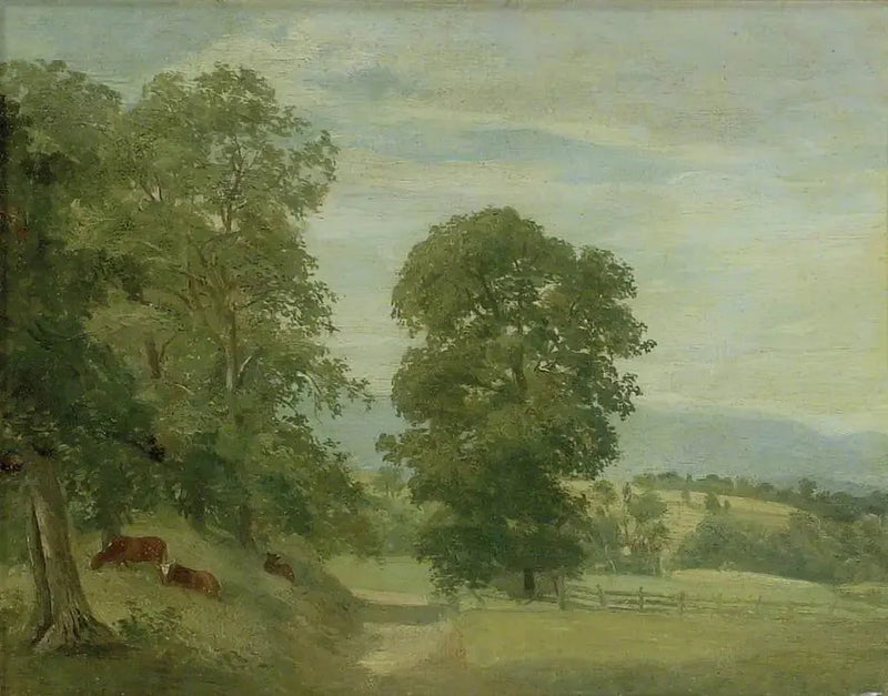 Et landskap fra Suffolk - John Constable