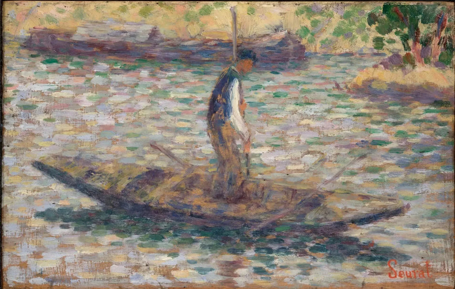 En fisker - Georges Seurat