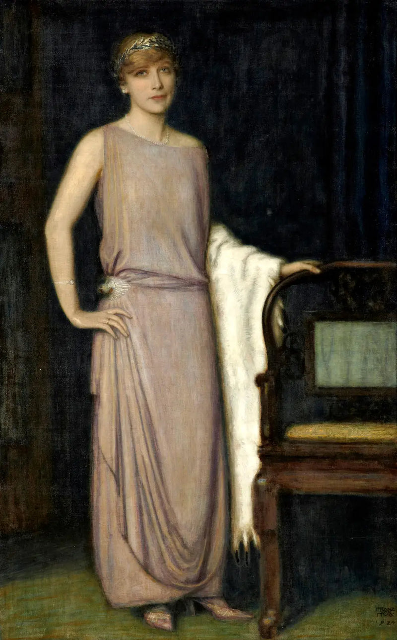 Et portrett av Marianne Mechler - Franz von Stuck