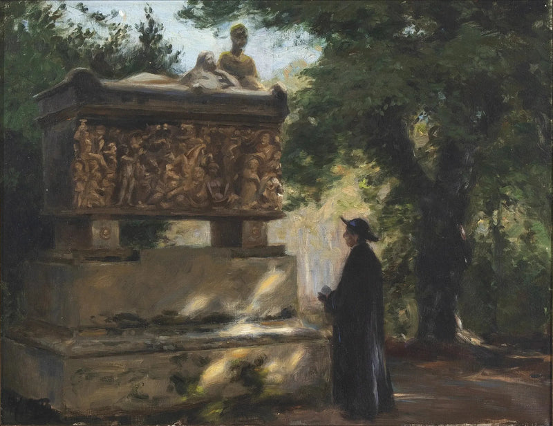En katolsk prest foran en sarkofag - H. A. Brendekilde

Source:
Un prêtre catholique devant un sarcophage - H. A. Brendekilde