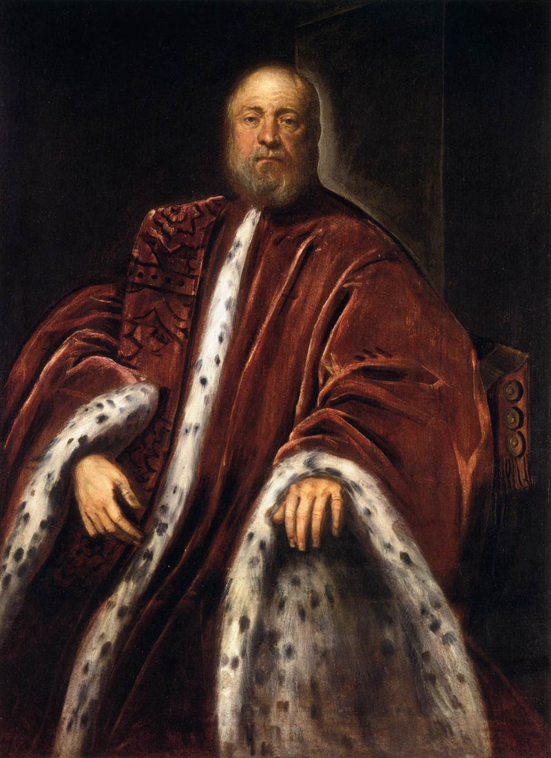 En påtaleansvarlig fra Saint-Marc - Jacopo Tintoretto