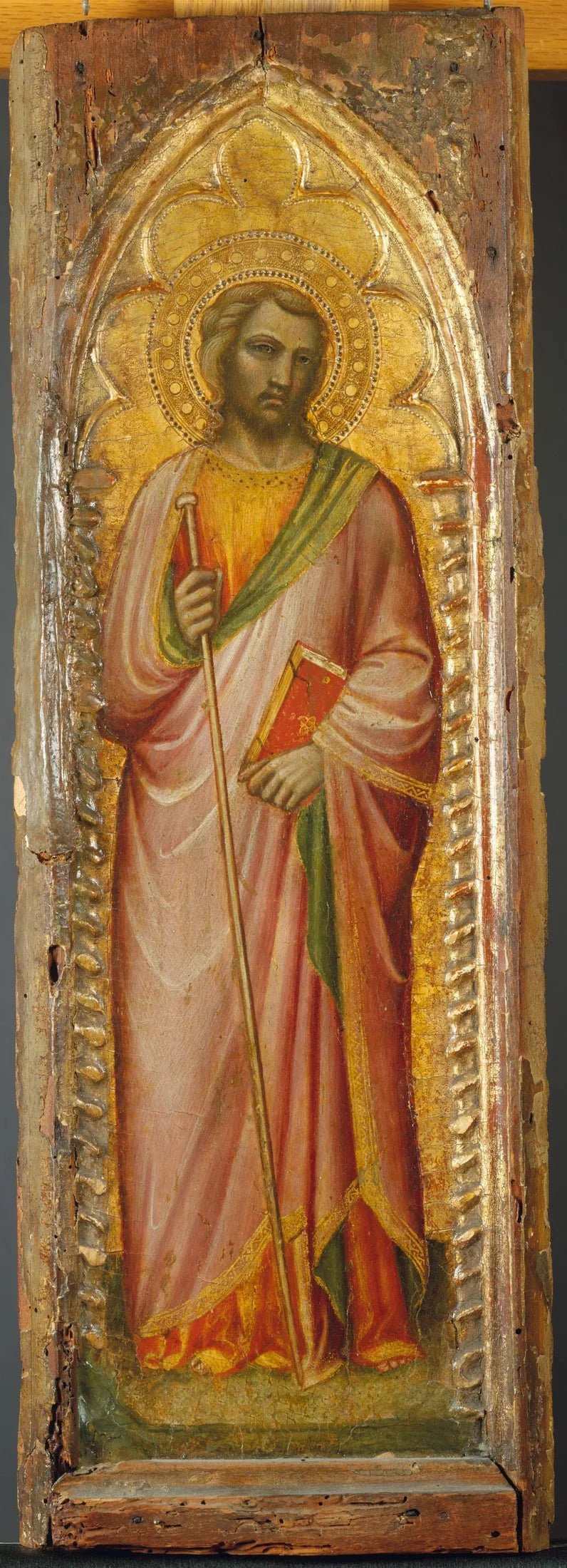 En helgen, kanskje Jakob den eldre. - Spinello Aretino