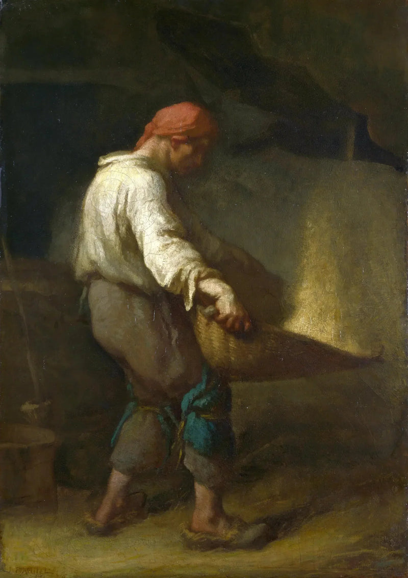 En vanner - Jean-François Millet