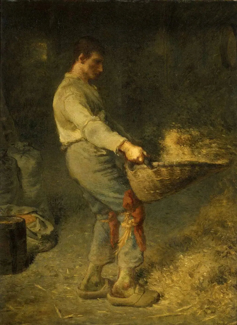 En vanner - Jean-François Millet