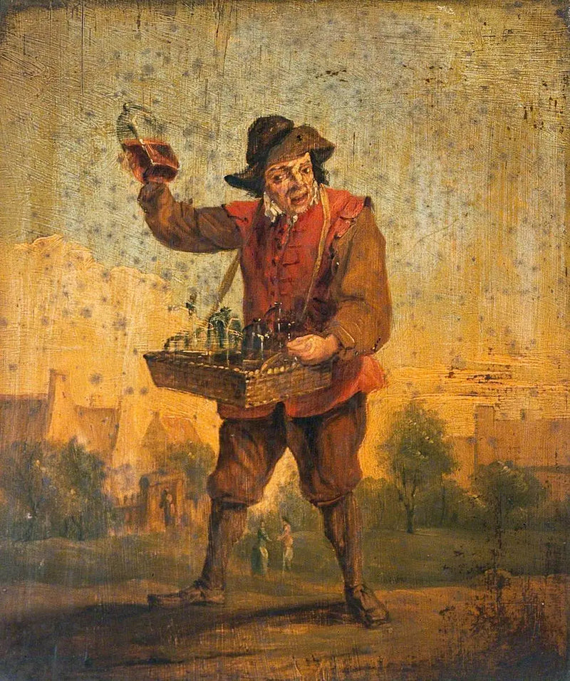 En apotekselger - David Teniers den Yngre

Source:
Un vendeur de médicaments - David Teniers le Jeune