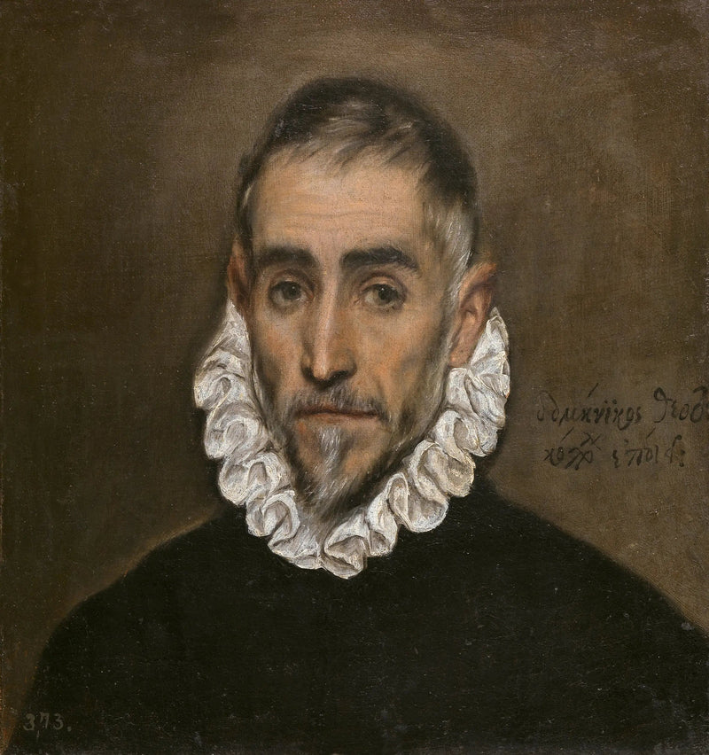 En gammel herre - El Greco