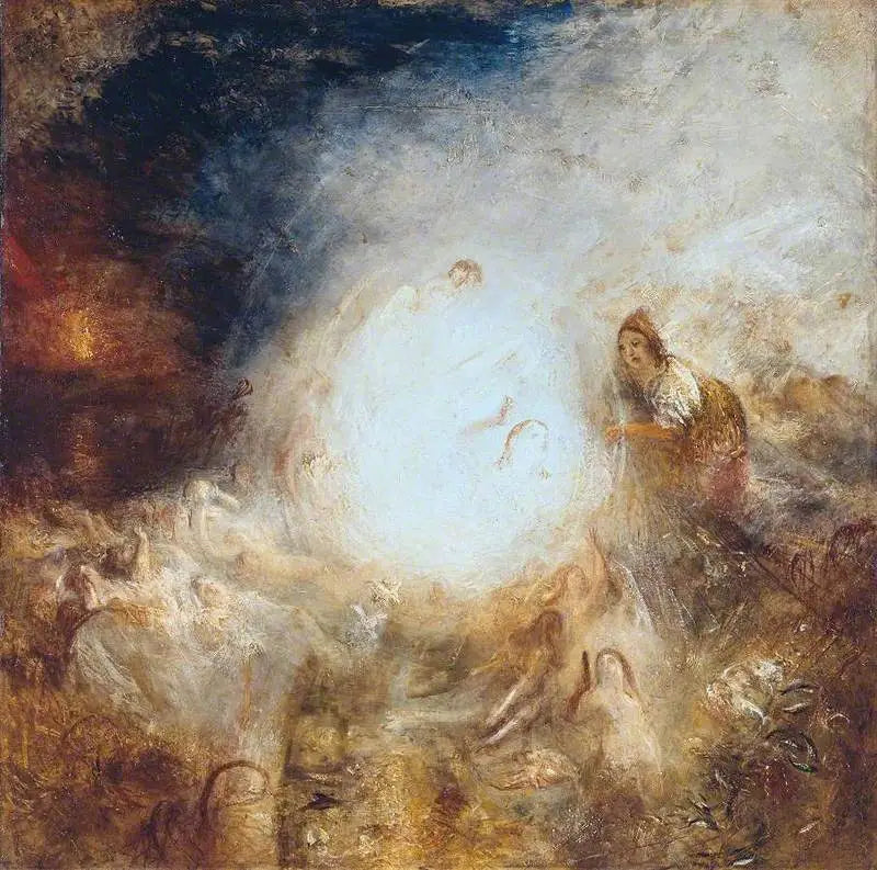 Undine gir ringen til Massaniello, fiskeren fra Napoli - J. M. W. Turner