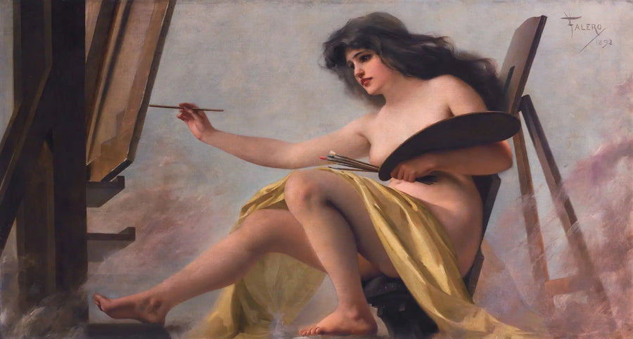 En allegori av kunst - Luis Ricardo Falero

Source:
Une allégorie de l'art - Luis Ricardo Falero