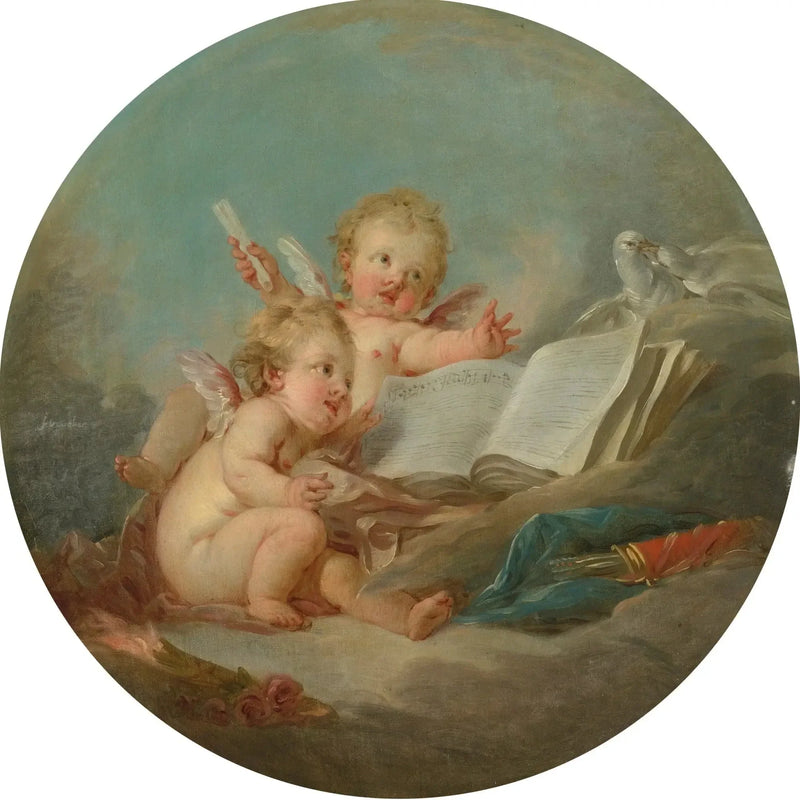 En allegori om musikk - François Boucher