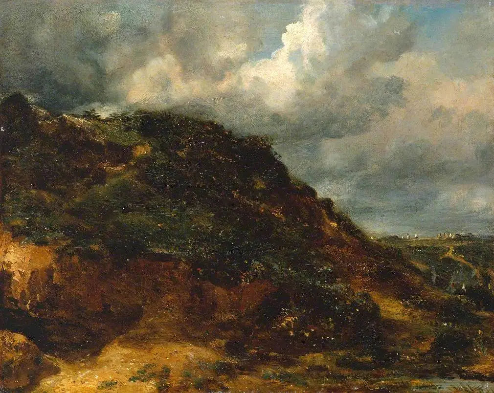 Une banque sur Hampstead Heath - John Constable - Alpha Reproduction