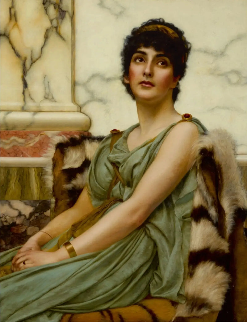 En klassisk skjønnhet - John William Godward