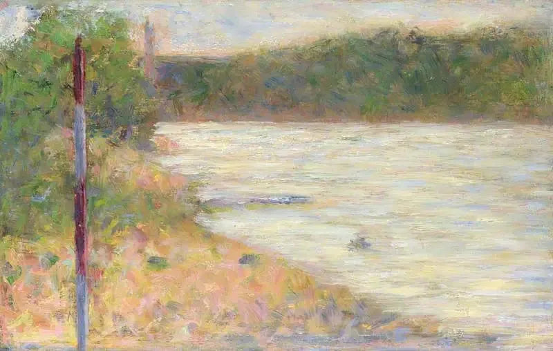 En bredd (Seinen ved Asnières) - Georges Seurat