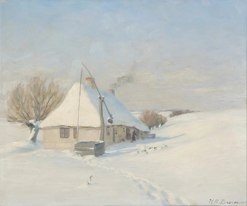 En klar vinterdag. Hørby Mark på Fyn. - H. A. Brendekilde

Source:
Une claire journée d'hiver. Hørby Mark sur Funen. - H. A. Brendekilde