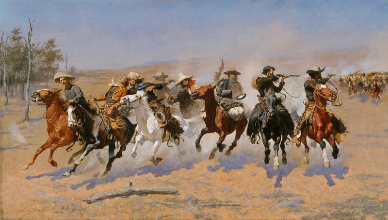 En jakt etter treet - Frederic Remington

Source:
Une course vers le bois - Frederic Remington