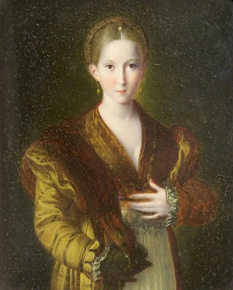 En kvinne stående - Parmigianino