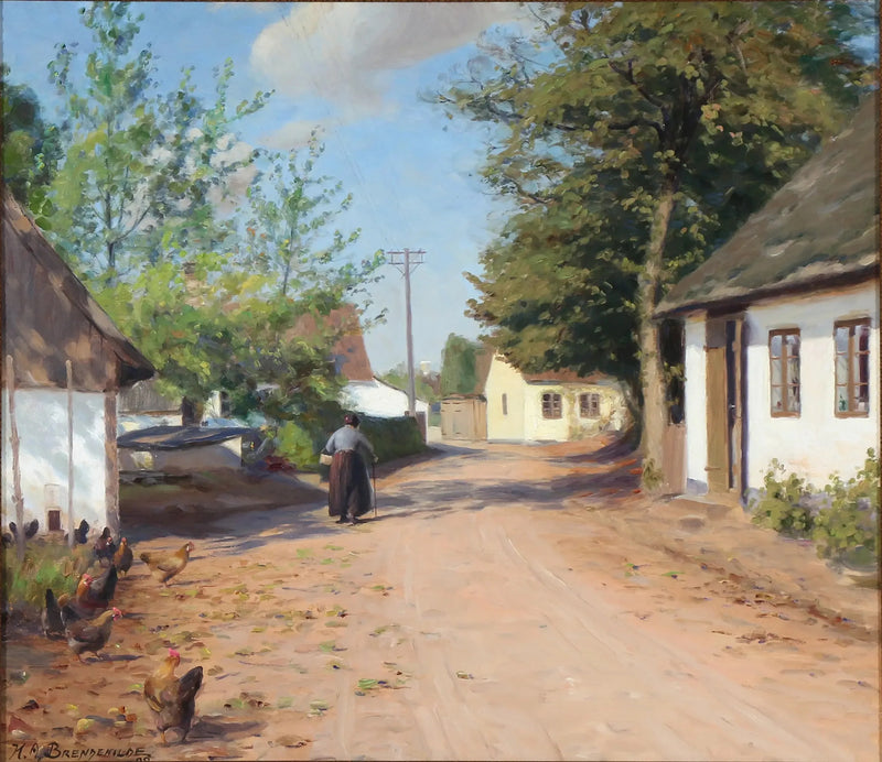 En eldre kvinne i en landsbygate - H. A. Brendekilde

Source:
Une femme âgée dans la rue d'un village - H. A. Brendekilde