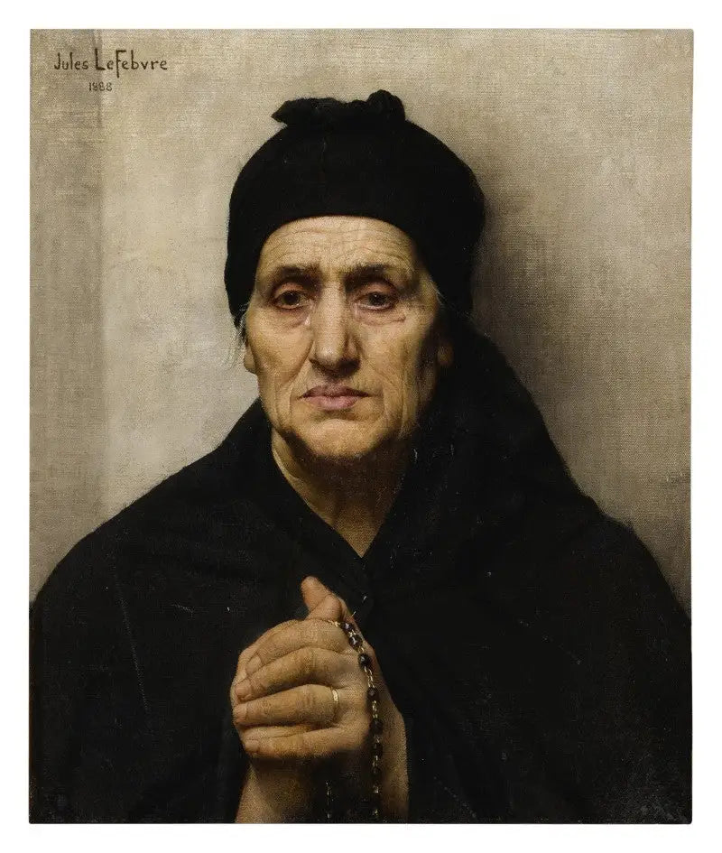 En gresk kvinne - Jules Lefebvre

Source:
Une femme grecque âgée - Jules Lefebvre