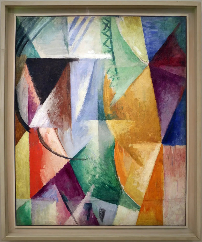 Et vindu - Robert Delaunay
