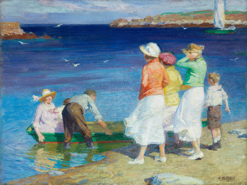 Seilfeste (Seile ut med seilbåt) - Edward Henry Potthast

Source:
Une fête de voile (Partir en voilier) - Edward Henry Potthast