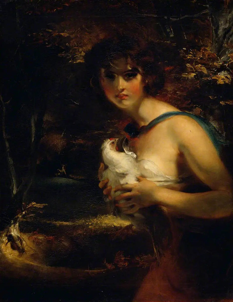 En sigøynerjente - Thomas Lawrence
