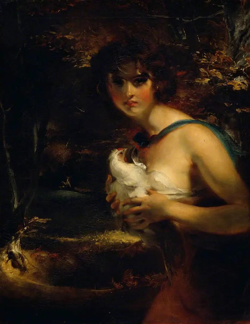 En sigøynerjente - Thomas Lawrence