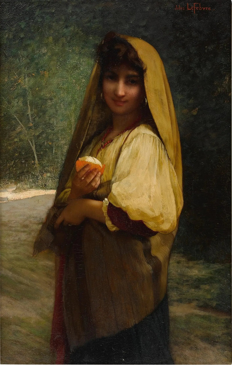 En italiensk jente med en appelsin - Jules Lefebvre

Source:
Une fille italienne avec une orange - Jules Lefebvre