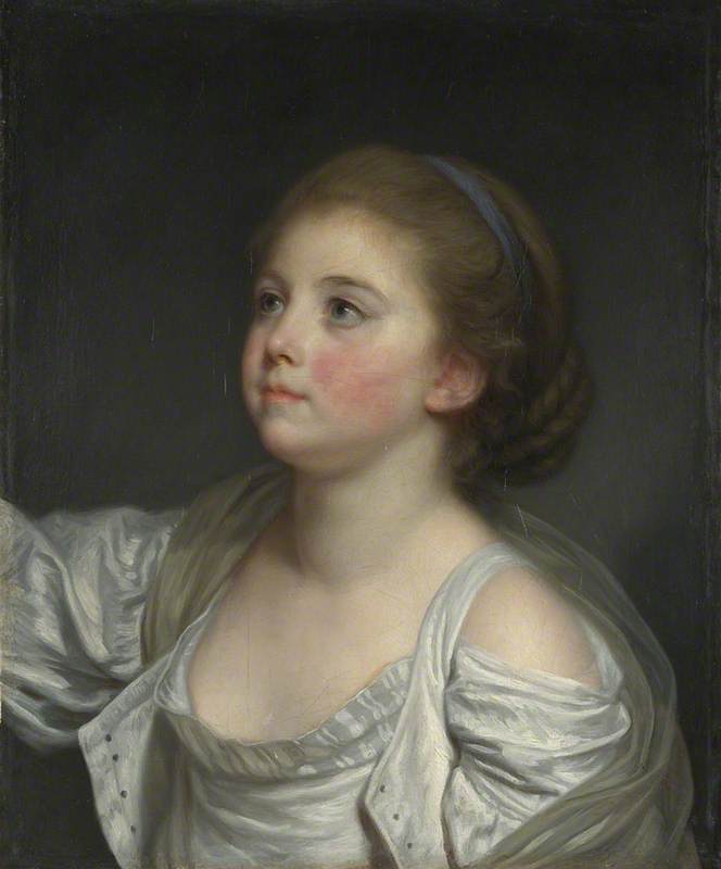 En jente - Jean-Baptiste Greuze