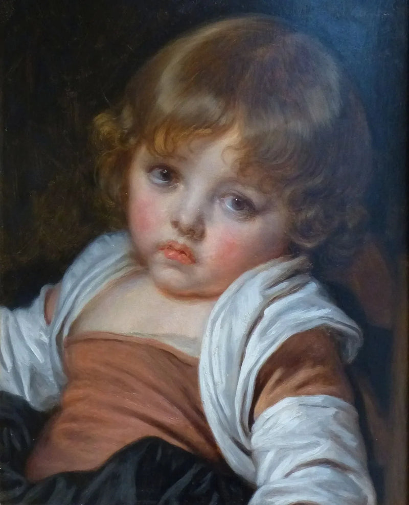 En liten jente - Jean-Baptiste Greuze
