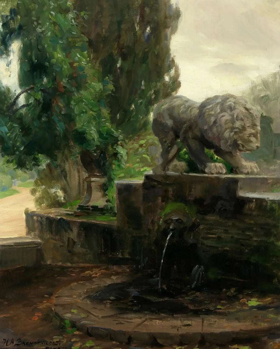 En fontene i Roma - H. A. Brendekilde

Source:
Une fontaine à Rome - H. A. Brendekilde
