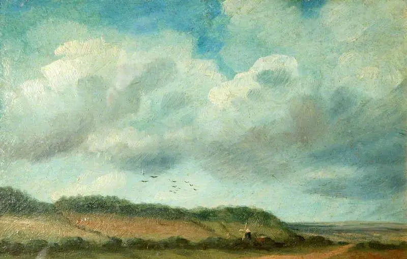En vindfull dag - John Constable