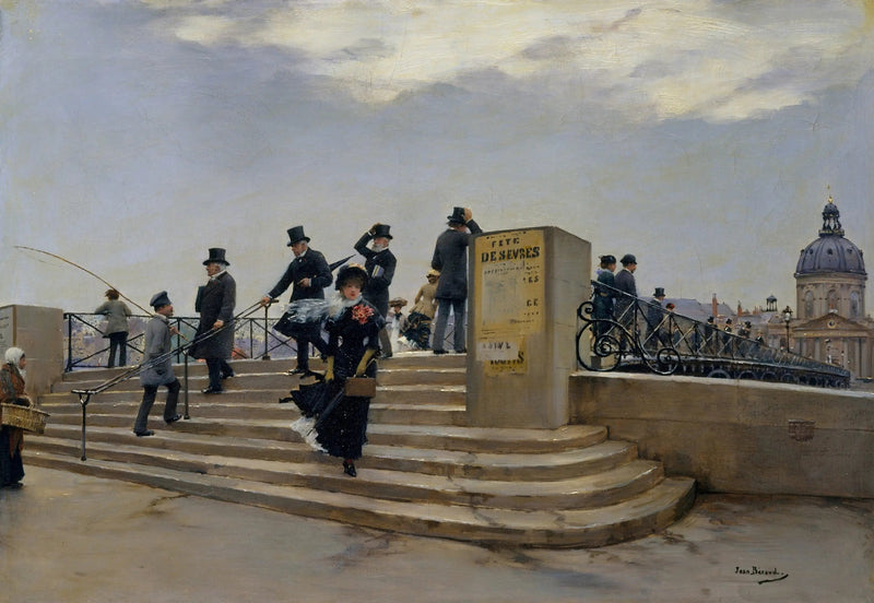 En vindfull dag på Arts-broen - Jean Béraud

Source:
Une journée venteuse sur le Pont des Arts - Jean Béraud